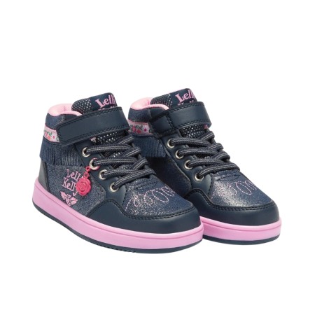 Παιδικό sneaker μποτάκι για κορίτσια Lelli Kelly LKAA8088-ECH4 Navy Μπλε